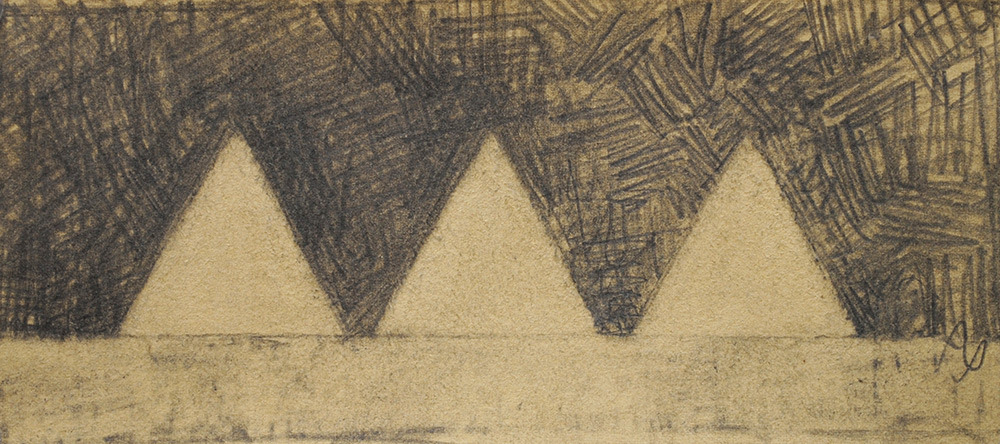 Stephen Cummings, Pyramid Drawing, 2009