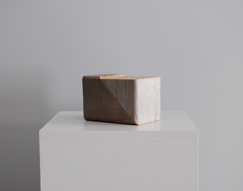 Stephen Cummings, Sculpture with Two Woods, 2015