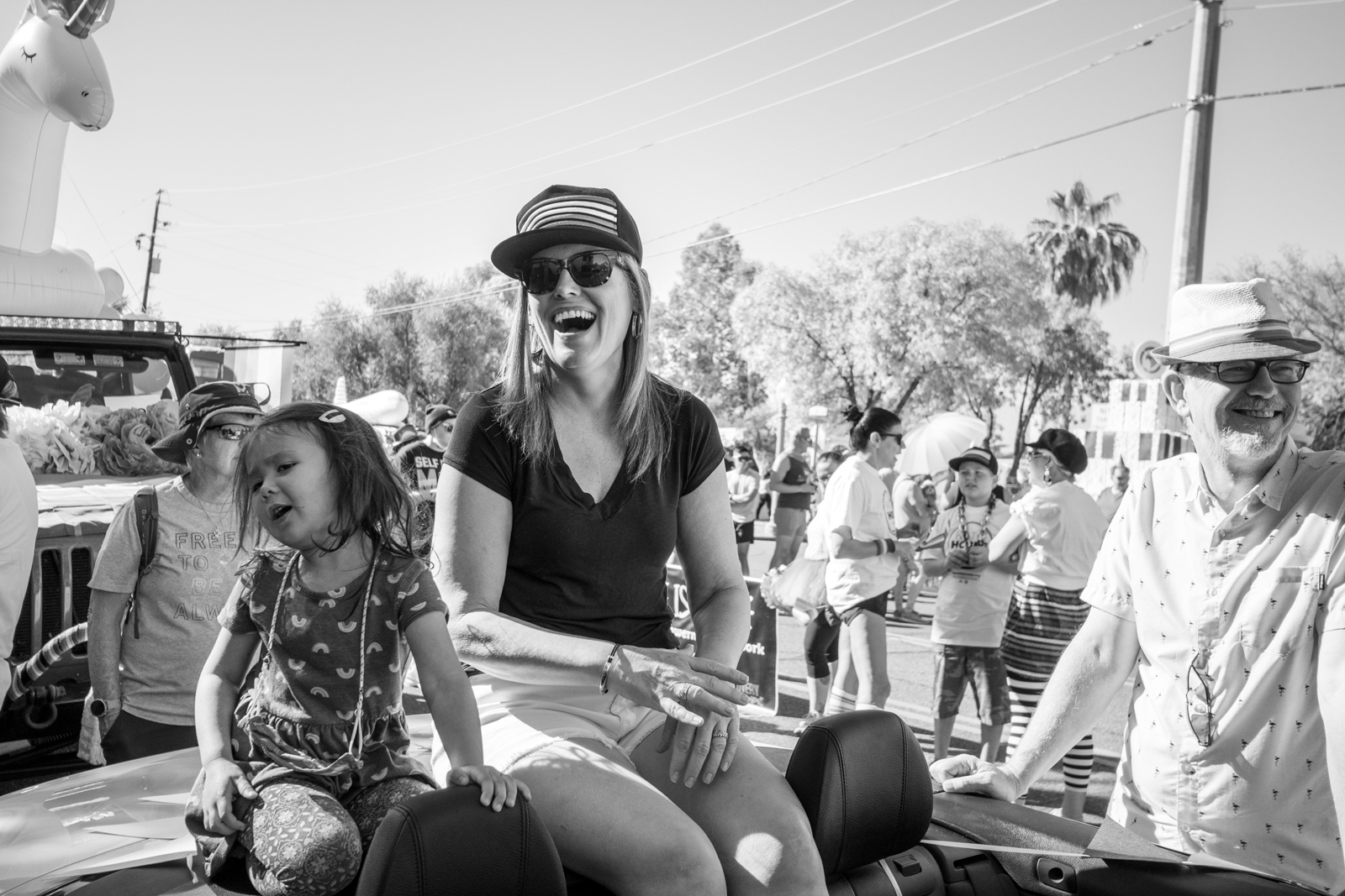 Stephen Cummings, Katie Hobbs at Phoenix Pride, 2021